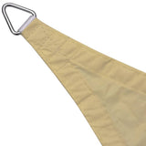 NNEVL Sunshade Sail Oxford Fabric Square 3.6x3.6 m Beige
