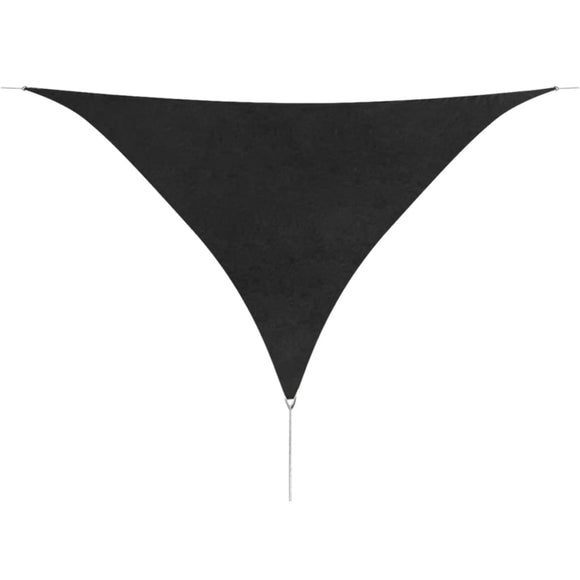 NNEVL Sunshade Sail Oxford Fabric Triangular 3.6x3.6x3.6 m Anthracite