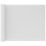 NNEVL Balcony Screen HDPE 75x400 cm White