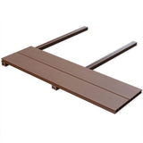 NNEVL WPC Decking Boards 6 pcs Brown