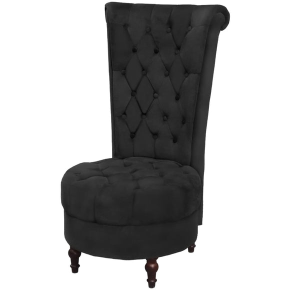 NNEVL High Back Sofa Chair Black Fabric