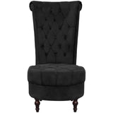 NNEVL High Back Sofa Chair Black Fabric