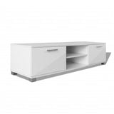 NNEVL TV Cabinet High-Gloss White 120x40.3x34.7 cm