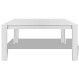 NNEVL Dining Table 140x80x75 cm White