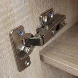 NNEVL Shoe Cabinet 7 Shelves Oak