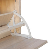 NNEVL Shoe Storage Bench Oak 80x24x45 cm