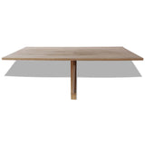 NNEVL Folding Wall Table Oak 100x60 cm