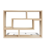 NNEVL TV Cabinet Double L-Shaped Oak