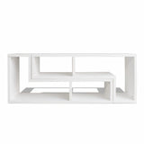 NNEVL TV Cabinet Double L-Shaped White