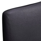 NNEVL Straight Stretchable Chair Cover 6 pcs Anthracite