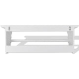 NNEVL Coat Rack MDF White Baroque Style