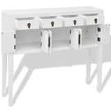 NNEVL Sideboard Chinese Style Solid Wood White