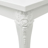 NNEVL Coffee Table 100x60x42 cm High Gloss White