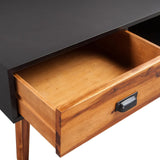 NNEVL Coffee Table 90x50x40 cm Solid Acacia Wood