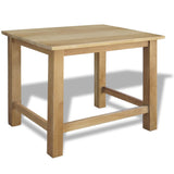 NNEVL Nesting Tables 3 pcs Solid Oak Wood