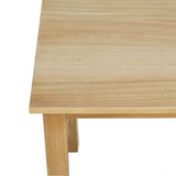 NNEVL Nesting Tables 3 pcs Solid Oak Wood