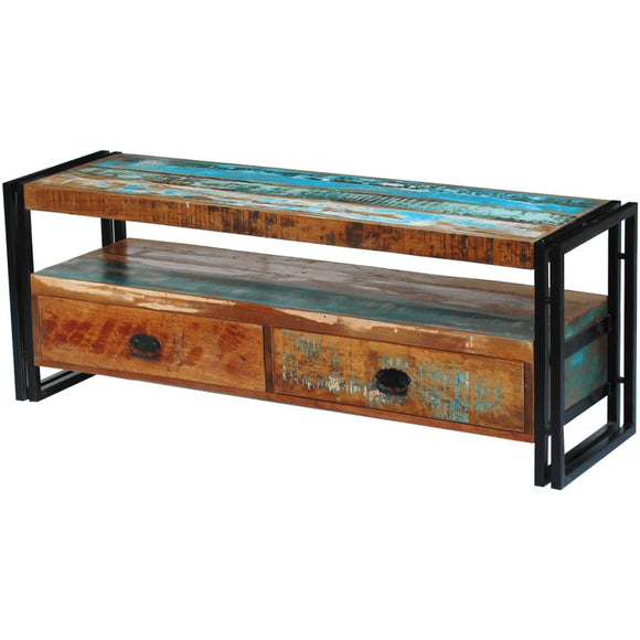 NNEVL TV Cabinet Solid Reclaimed Wood