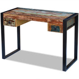 NNEVL Desk Solid Reclaimed Wood