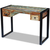 NNEVL Desk Solid Reclaimed Wood