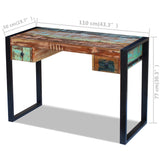 NNEVL Desk Solid Reclaimed Wood