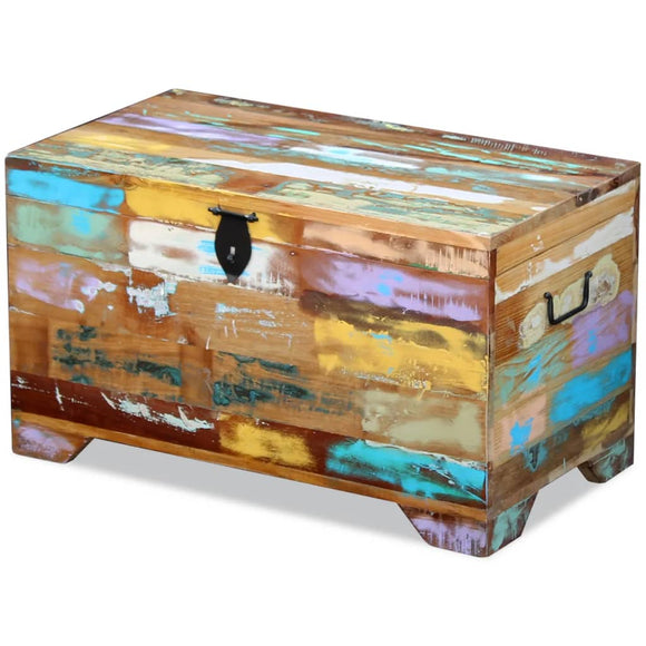 NNEVL Storage Chest Solid Reclaimed Wood