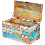 NNEVL Storage Chest Solid Reclaimed Wood