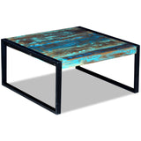 NNEVL Coffee Table Solid Reclaimed Wood 80x80x40 cm