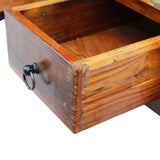 NNEVL Coffee Table Drawers Solid Reclaimed Wood 90x45x35 cm