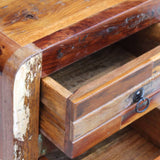 NNEVL Night Cabinet Solid Reclaimed Wood 43x33x51 cm