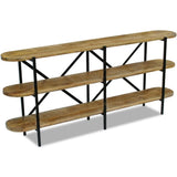 NNEVL Sideboard Mango Wood 180x30x76 cm