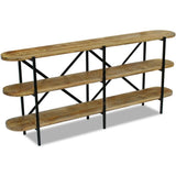 NNEVL Sideboard Mango Wood 180x30x76 cm