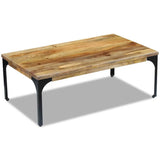 NNEVL Coffee Table Mango Wood 100x60x35 cm