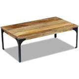 NNEVL Coffee Table Mango Wood 100x60x35 cm