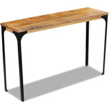 NNEVL Console Table Mango Wood 120x35x76 cm