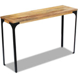 NNEVL Console Table Mango Wood 120x35x76 cm