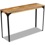 NNEVL Console Table Mango Wood 120x35x76 cm