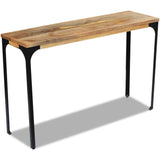 NNEVL Console Table Mango Wood 120x35x76 cm