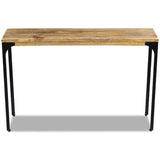 NNEVL Console Table Mango Wood 120x35x76 cm