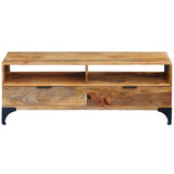 NNEVL TV Stand Mango Wood 120x35x45 cm