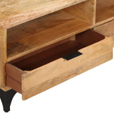 NNEVL TV Stand Mango Wood 120x35x45 cm