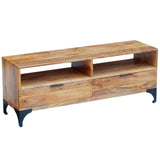 NNEVL TV Stand Mango Wood 120x35x45 cm