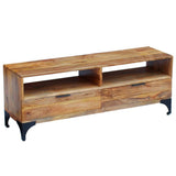 NNEVL TV Stand Mango Wood 120x35x45 cm