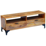 NNEVL TV Stand Mango Wood 120x35x45 cm