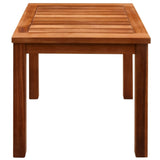 NNEVL Sun Loungers 2 pcs with Table Solid Acacia Wood and Textilene