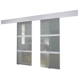 NNEVL Double Sliding Door Glass