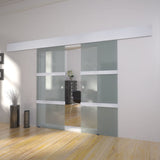 NNEVL Double Sliding Door Glass