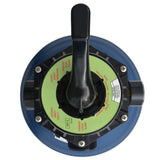 NNEVL Pool Sand Filter with 6 Position Valve Blue 460 mm