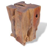 NNEVL Stool Solid Teak Wood