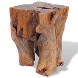 NNEVL Stool Solid Teak Wood
