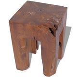 NNEVL Stool Solid Teak Wood